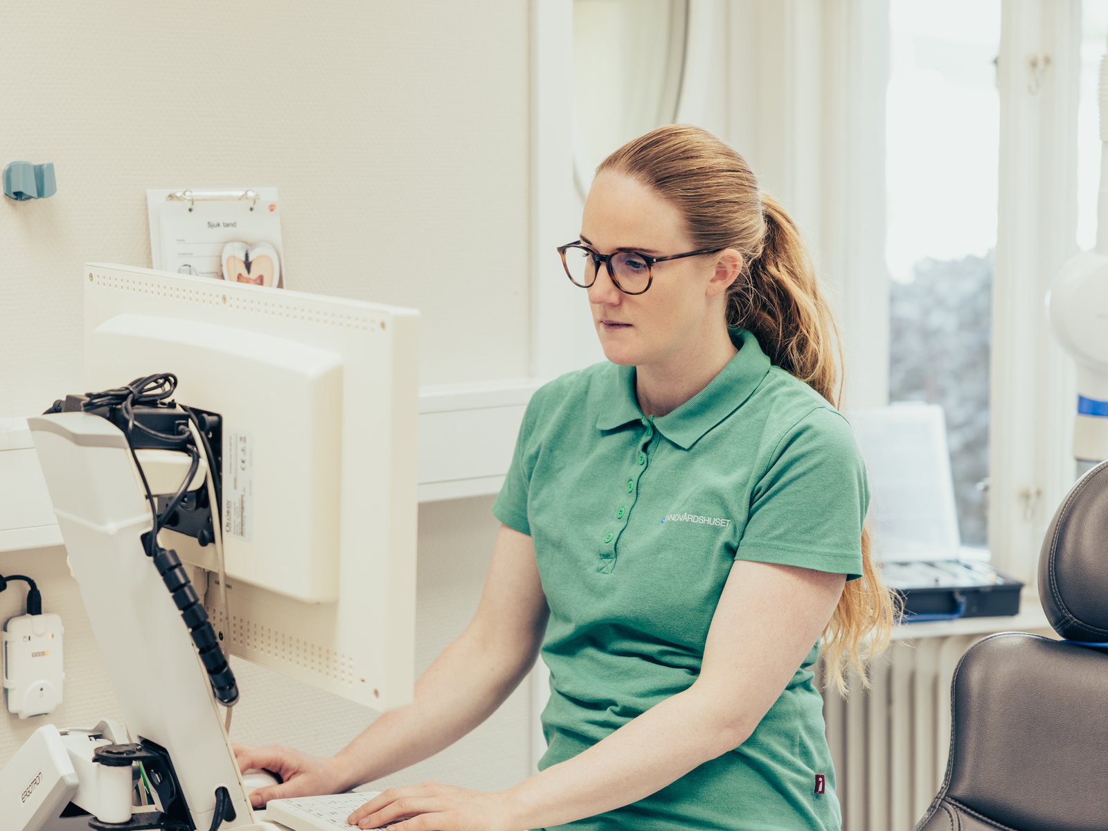 Digital scanning på mottagningen i Älmhult